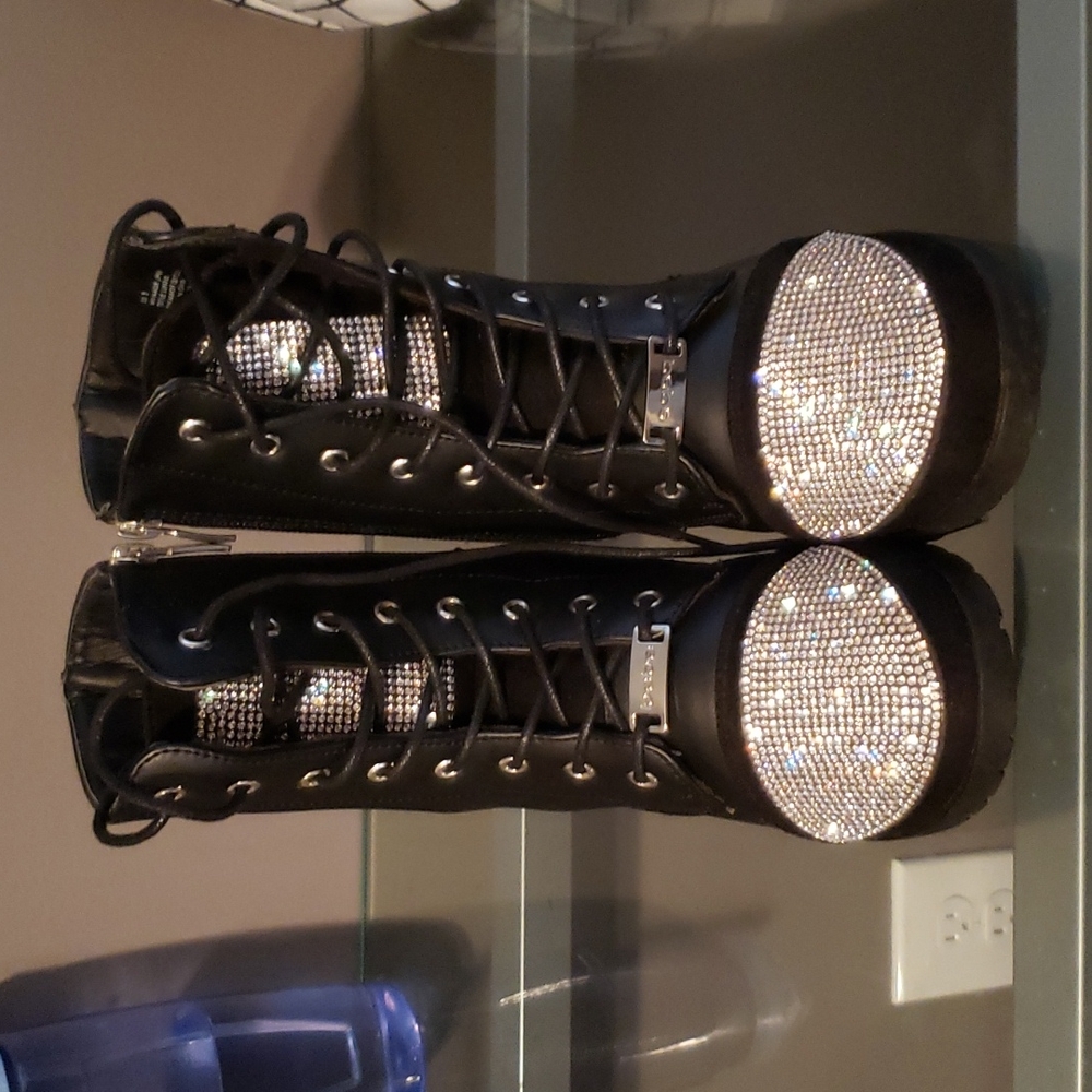 GIRL'S BEBE BOOTS...SIZE 3